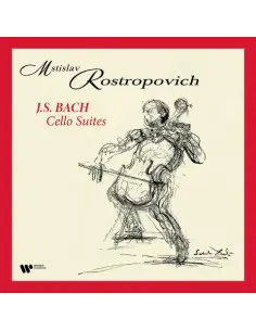 Mstislav Rostropovic - The Cello Suites (Box 4 Lp 180 Gr. Booklet 20 Pagine) - Vinile