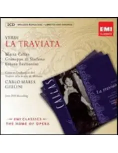 Callas Maria (Soprano),Giulini - La Traviata - (CD)