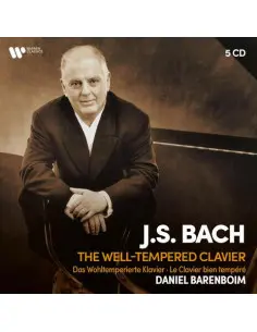 Daniel Barenboim - The Well-Tempered Clavier (Box 5 Cd) - (CD)