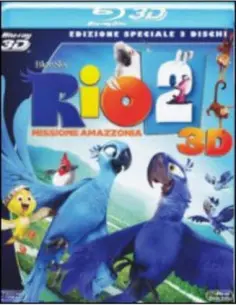 Rio 2 - Missione Amazzonia (3D) (Blu Ray 3D+Blu Ray+Dvd) (ed.2015)