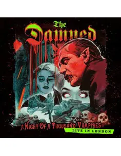 Damned The - A Night Of A Thousand Vampires Transparent Red Gatefold