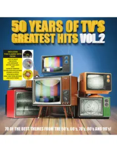 Compilation - 50 Years Of Tv'S Greatest Hits 2 (Vinyl Clear,Yellow and Green Splatter Ltd.) (Rsd 2023)
