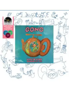 Gong - Live In Lyon 1972 (Vinyl Clear,Red,Orange and Blue Splatter Limited Edt.) (Rsd 2023)