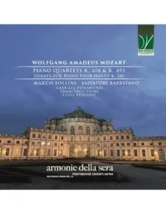 Barbatano, Salvatore - Mozart: Piano Quartets K. 478 and K. 493, - (CD)