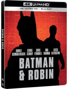 Batman and Robin (Steelbook) (4K Ultra Hd+Blu-Ray)