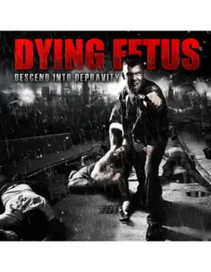 Dying Fetus - Descend Into Depravity - Blood Red Vinyl