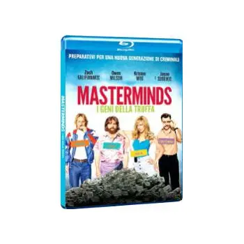 Masterminds - I Geni Della Truffa (Blu Ray)