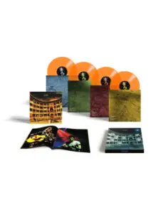 Ligabue - Giro D'Italia (Semi Acustico - Box 4 Lp Arancione Trasparente Versione Warner)