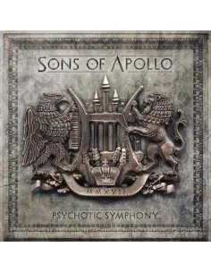 Sons Of Apollo - Psychotic Symphony - Solid White and Black