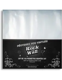 Rock On Wall Buste Trasparenti Di Protezione Per Vinile( 100 Pz.) - Buste Trasparenti Di Protezione Per Vinile (100 Pz.)