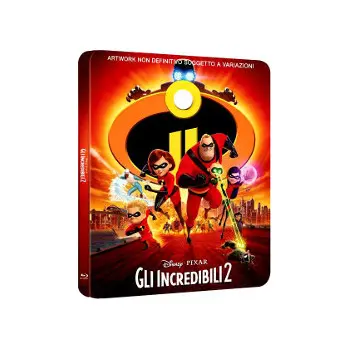 Gli Incredibili 2 (Blu Ray + Bonus Disc) Steelbook