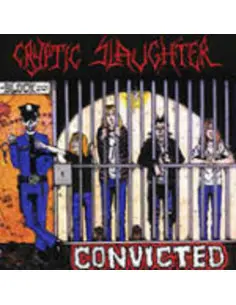 Cryptic Slaughter - Convicted - Black Ice W/Splatter Vinyl