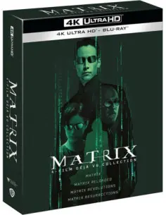 Matrix 4 Film Collection (4 x 4K Ultra Hd-4 Blu-Ray)