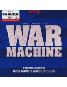 O. S. T. -War Machine( Cave Nick and Ellis Warren) - War Machine (Netflix )(Red Vinyl)