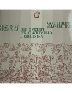 Bach Carl Philipp Emanuel - Concerto N.27 E N.29 Per Clavicembalo E