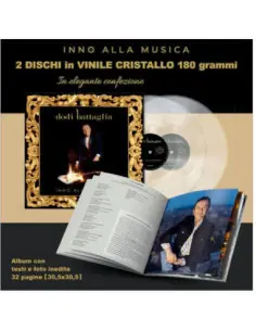 Battaglia Dodi - Inno Alla Musica (180 Gr. 2 Lp Color Cristallo - Libro 32 Pagine)