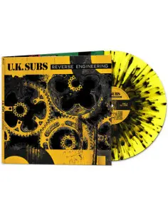 Uk Subs - Reverse Engineering - Yellow/Black Splatter