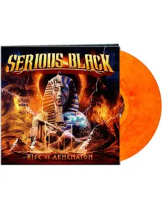 Serious Black - Rise Of Akhenaton - Red/Orange Marbled