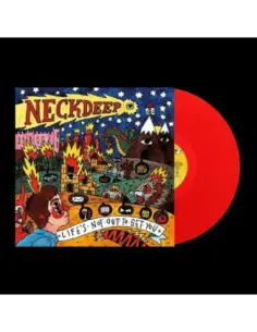 Neck Deep - Life'S Not Out To Get You - gatefold translucent red vinyl LP / insert