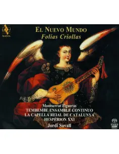 Figueras-Savall - El Nuevo Mundo-Folia Criollas (Sacd) - (CD)