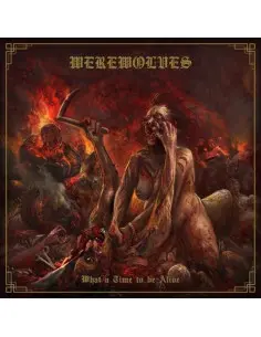 Werewolves - What A Time To Be Alive (Vinyl Red With Yellow Splatter)
