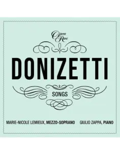 Lemieux Marie-Nicole and Zappa Giulio - Donizetti Songs Vol. 4 - (CD)