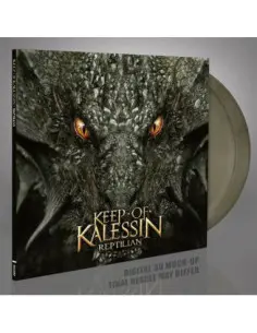 Keep Of Kalessin - Reptilian - Lime / White / Black Marbled