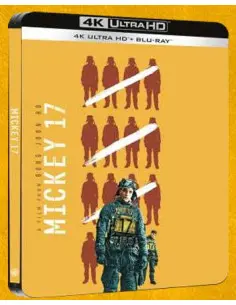 Mickey 17 - Steelbook 3 Kill Marks (4K Ultra Hd/Blu-Ray)