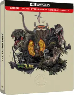 Jurassic Park Trilogy Steelbook (3 4K Ultra Hd)