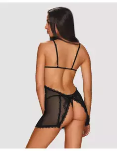 Sexy night chemise with cut-outs 2