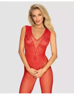 Bodystocking N112 rosso
