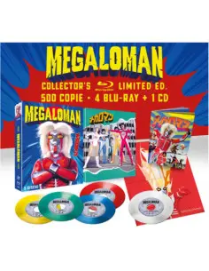 Megaloman (Collector'S Limited Edition 500 Copie) (4 Blu-Ray / Cd)