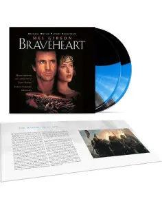 O.S.T.-Braveheart - Braveheart 2lp 140 Gr. Tricolor (Black, Blue and Opal) Ltd. Ed.