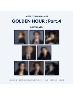 Ateez - Golden Hour: Part.4 (Digipack Version) - (CD)