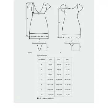 Idillia chemise & perizoma 2