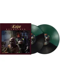 Kaipa - Keyholder Solid Moss Green and Black Vinyl