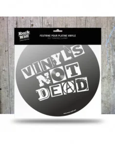 Rock On Wall Vinyls Not Dead - Tappetino Antistatico Per Giradischi