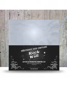Rock On Wall Buste Trasparenti Di Protezione Per Vinile( 25 Pz.), - Buste Trasparenti Di Protezione Per Vinile (25 Pz.),