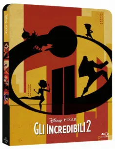 Gli Incredibili 2 (Blu Ray + Bonus Disc) Steelbook 2