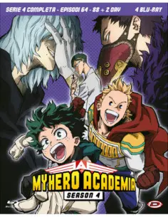 My Hero Academia - Stagione 04 The Complete Series (Eps. 64-88+2 Oav) (4 Blu-Ray)