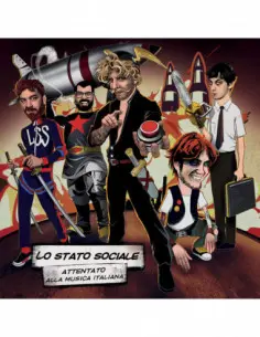 Lo Stato Sociale - Attentato Alla Musica Italiana (Sanremo 2021) - (CD)