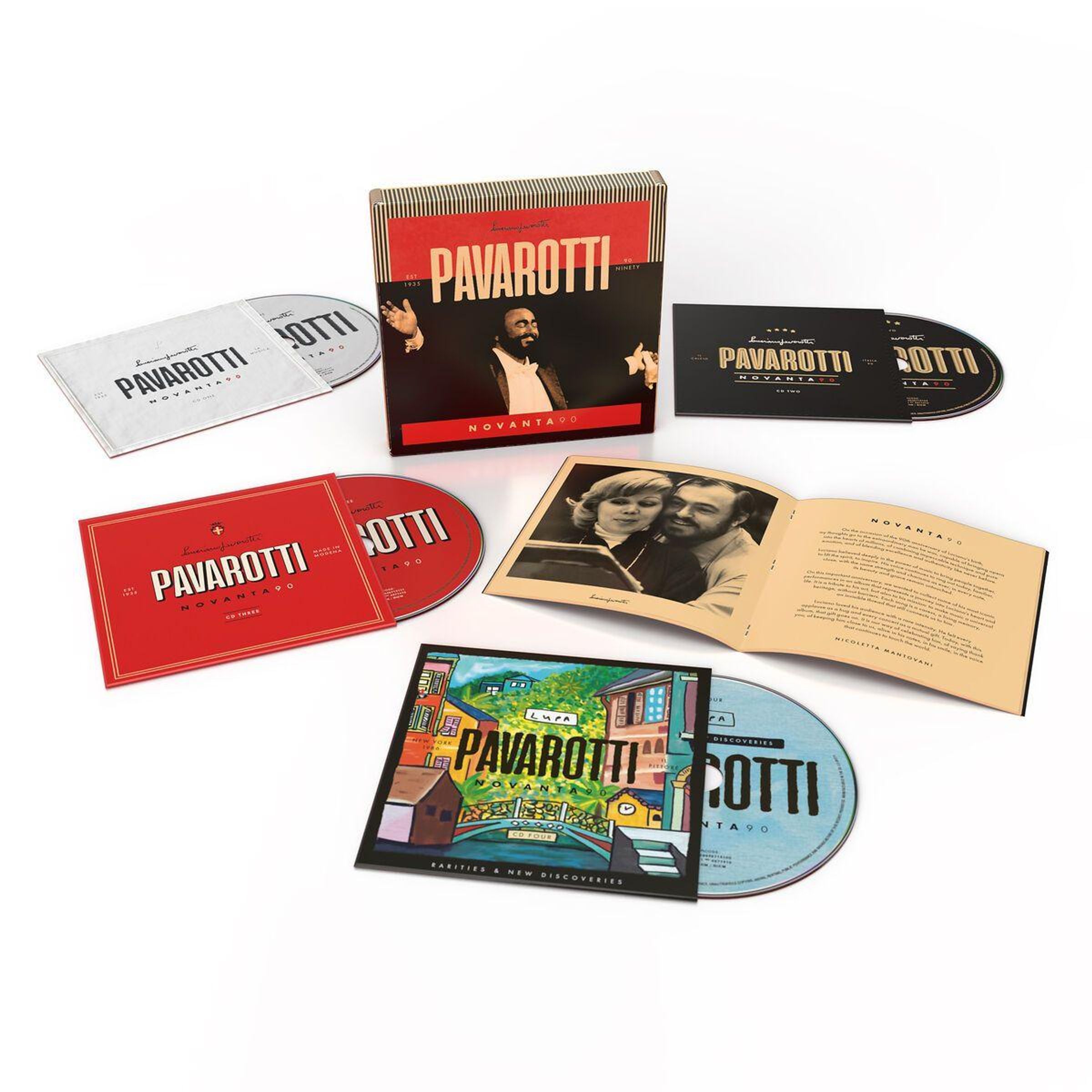 Pavarotti - Pavarotti 90 - (4CD)