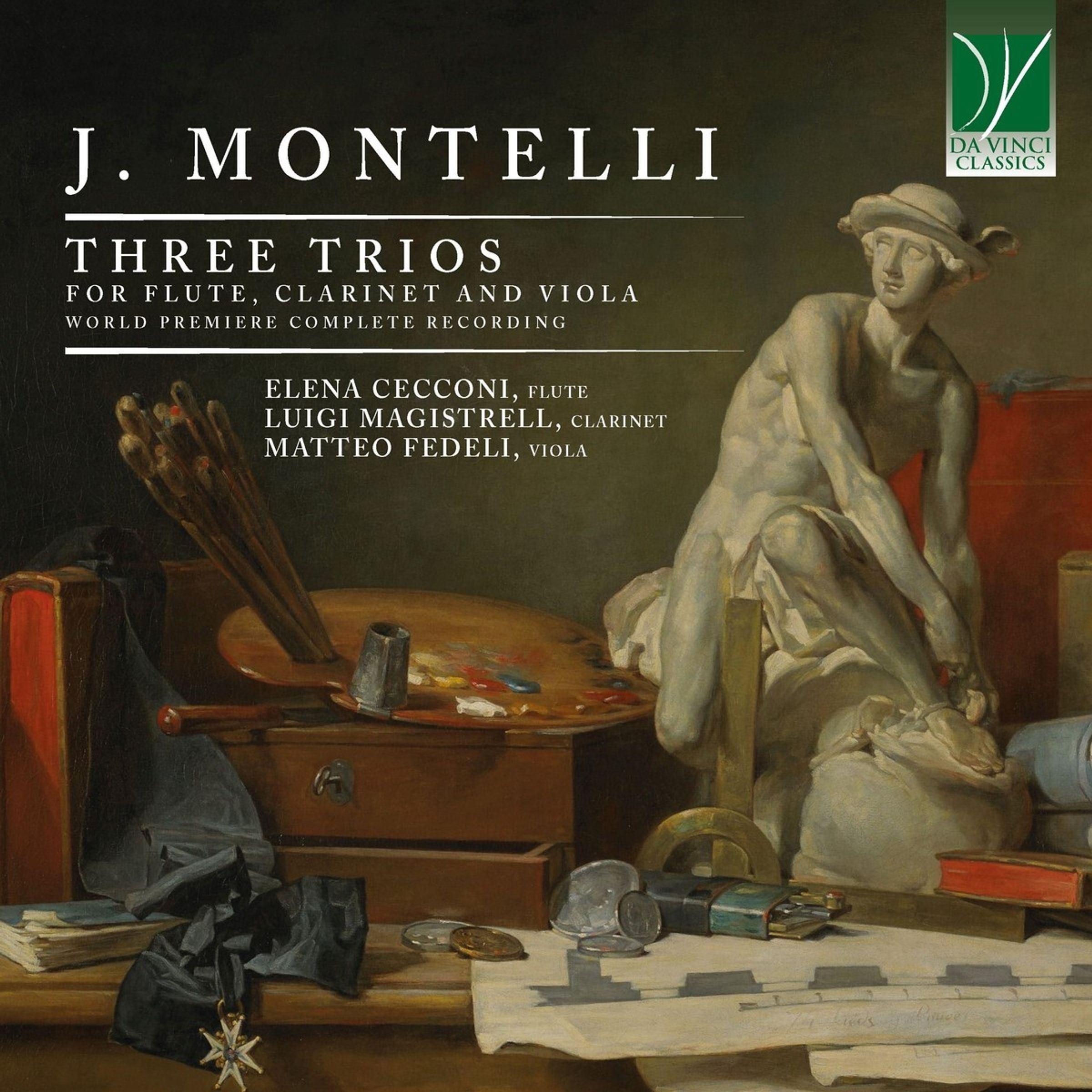 Cecconi, Elena / Mag - J. Montelli: Three Trios For Flute, Clar - (CD)