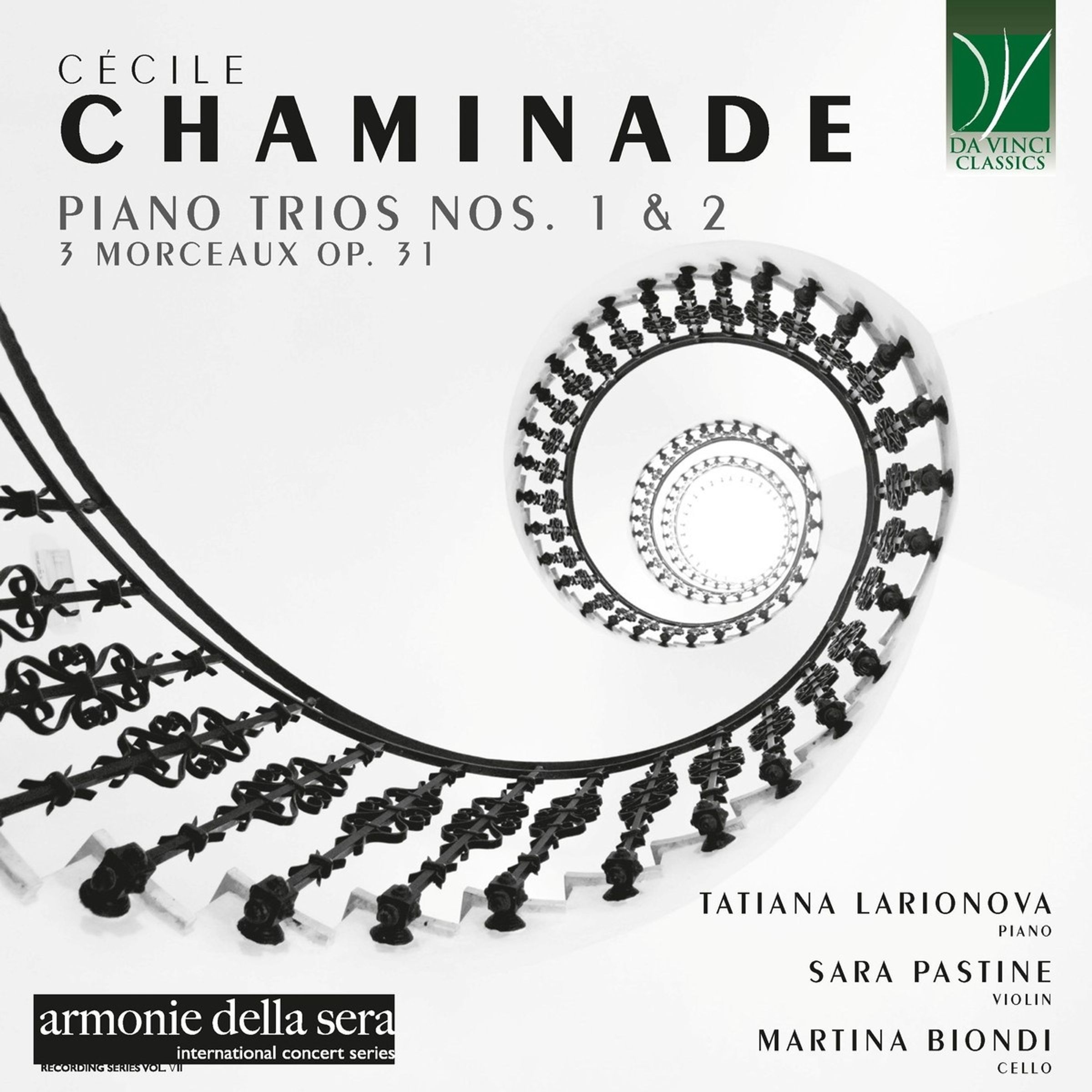 Larionova, Tatiana / - Chaminade: Piano Trios Nos. 1 and 2, 3 Mor - (CD)