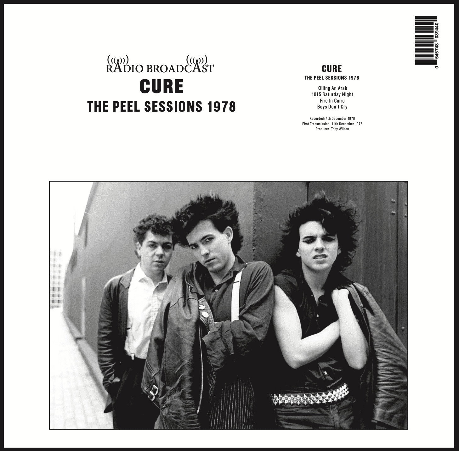 Cure - The Peel Sessions 1978