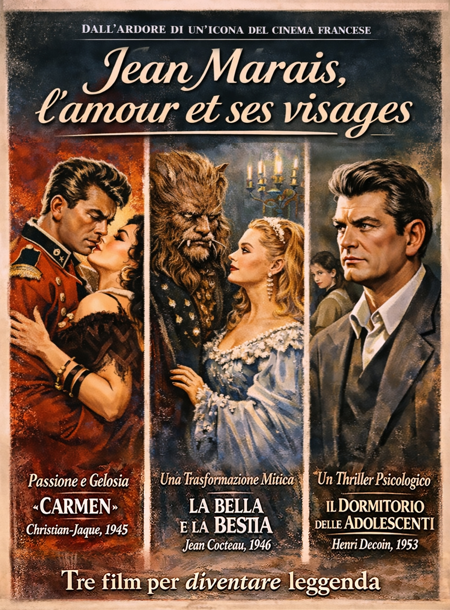 Jean Marais, L'Amour Et Ses Visages - (DVD)