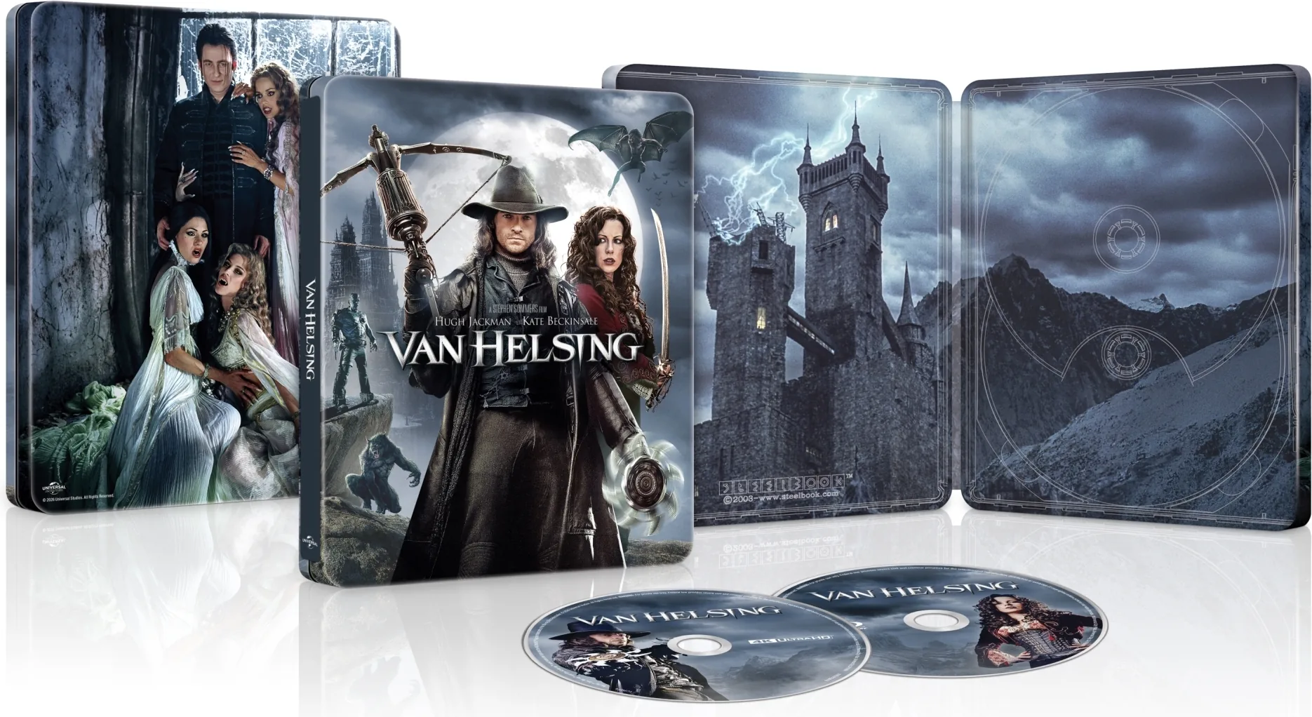 Van Helsing (Steelbook) (4K Uhd + Blu-Ray)