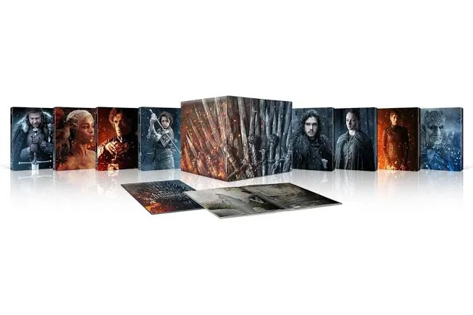 Game Of Thrones (15Th Anniversary 8 Library Case Steelbook) (33 4K Ultra Hd)