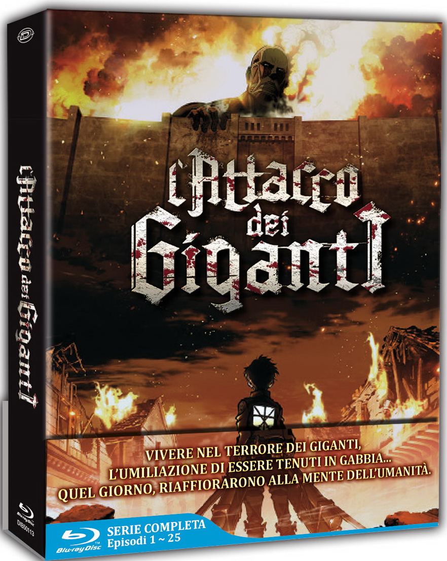 Attacco Dei Giganti (L') - Stagione 01 The Complete Series (Eps 01-25) (4 Blu-Ray)