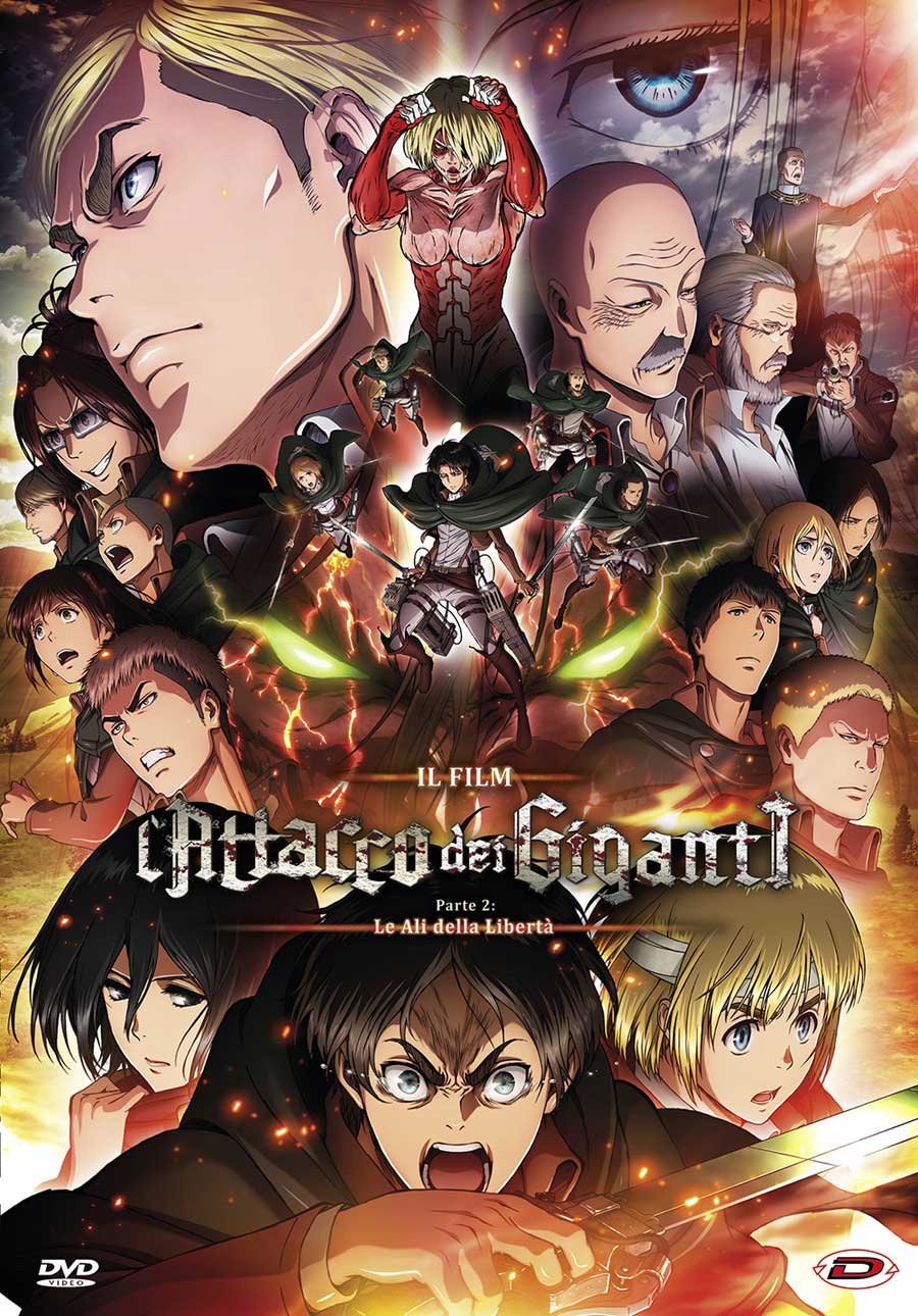 Attacco Dei Giganti (L') - Il Film - Parte 2 - Le Ali Della Liberta' - (DVD)